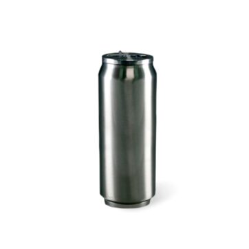 Lata térmica de acero 500 ml silver