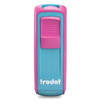 Sello automático Pocket Turquesa pink