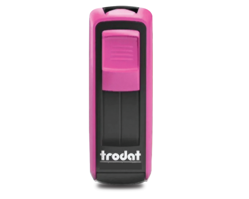 Sello automático Pocket Fucsia pink