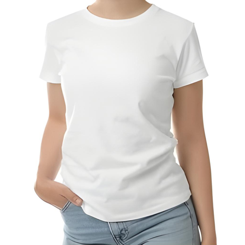 Camisetas cuello redondo personalizables para ella
