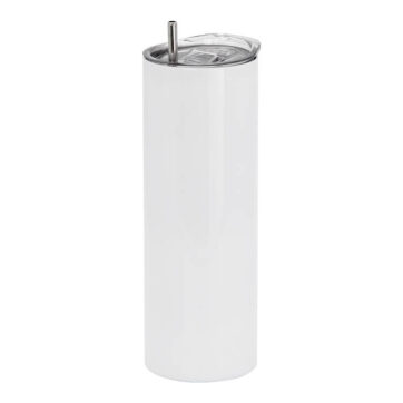 Vaso de acero skinny 600 mlblanco